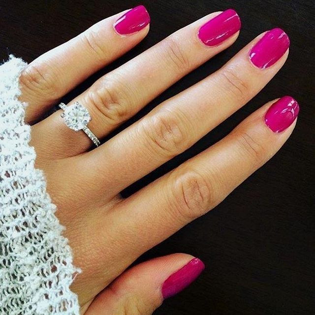 Cute Gel Nail Colors
 De 25 bedste idéer til Pink gel nails på Pinterest