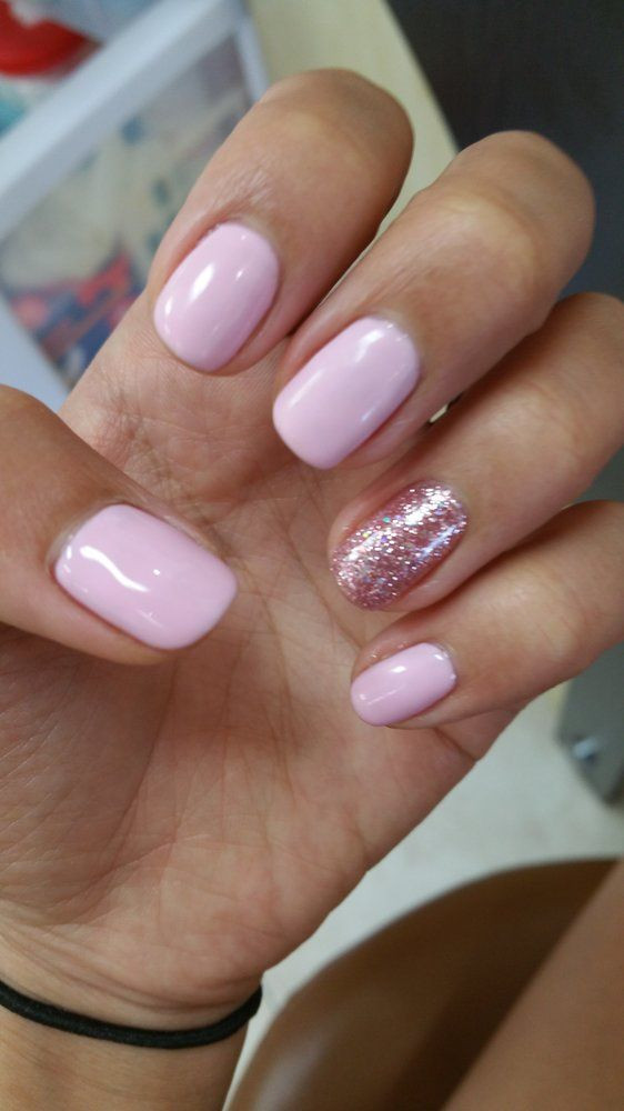 Cute Gel Nail Colors
 Light pink gel nails Yelp
