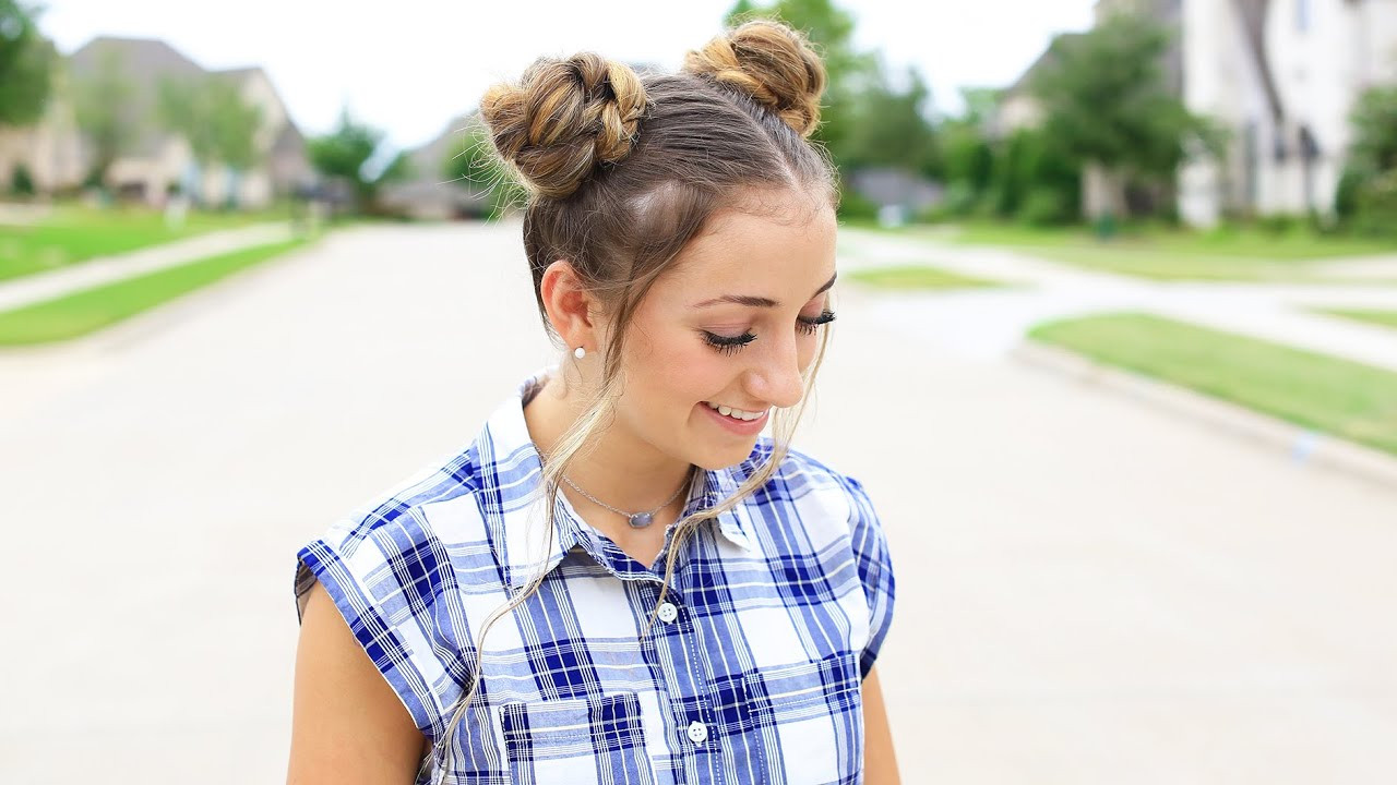 Cute Girls Hairstyles Com
 How to Create Double Braided Buns Back to School