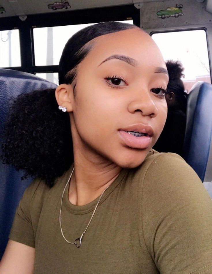 Cute Girls Hairstyles Instagram
 Black women s hairstyles ponytailblackhairstyles in 2019