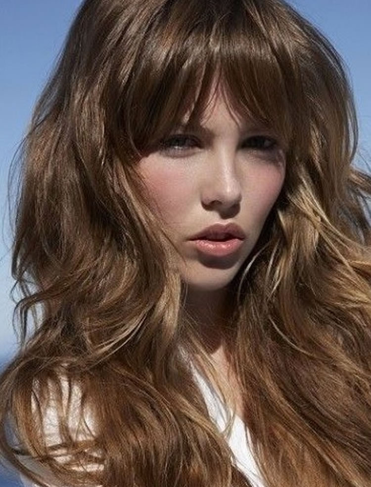 Cute Haircuts With Bangs
 100 Cute Inspiration Hairstyles with Bangs for Long Round