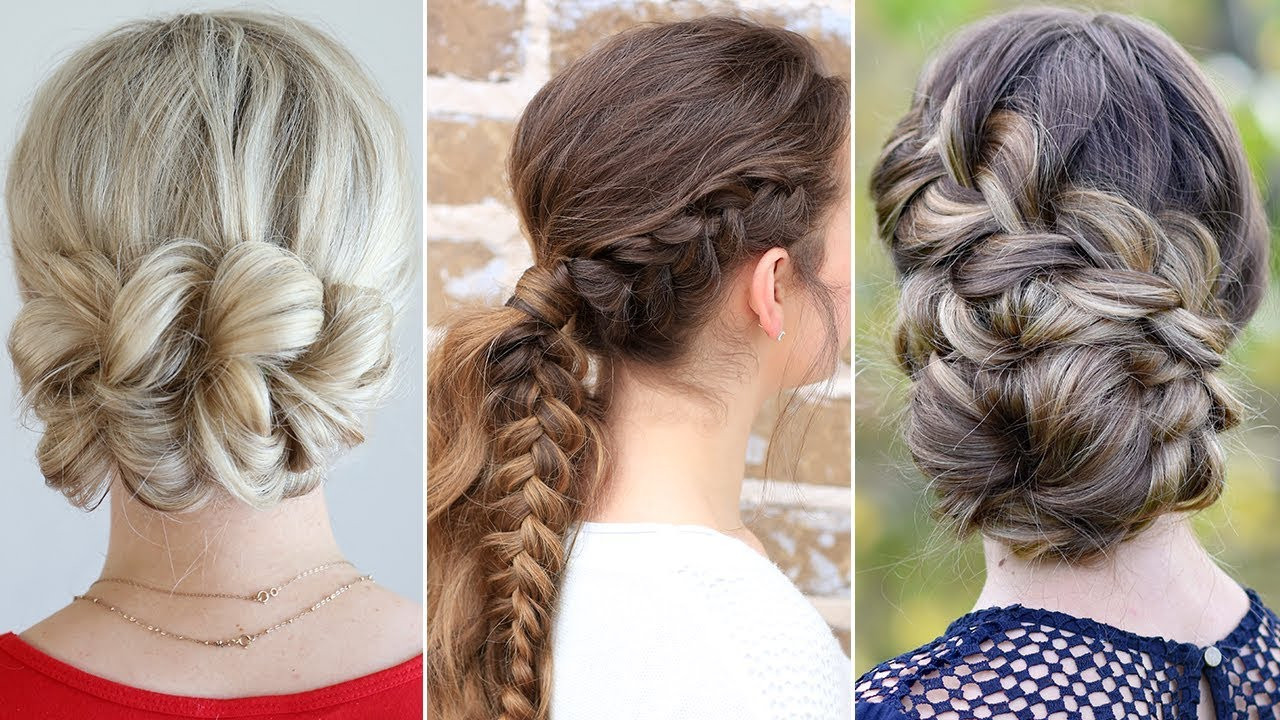Cute Hairstyle
 3 Easy UPDO Prom Hairstyles