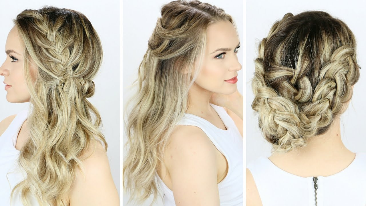 Cute Hairstyles For A Wedding
 3 Prom or Wedding Hairstyles You Can Do Yourself