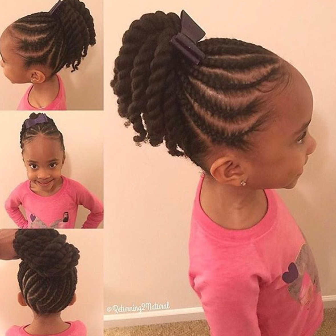Cute Hairstyles For Black Toddlers
 Pin by Black Hair Information Coils Media Ltd on Kids