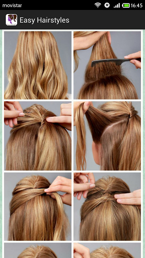 Cute Hairstyles Step By Step
 Easy Hairstyles Step by Step Android Apps on Google Play
