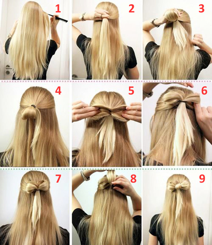 Cute Hairstyles Step By Step
 10 Quick and Easy Hairstyles Step by step – The Learnify