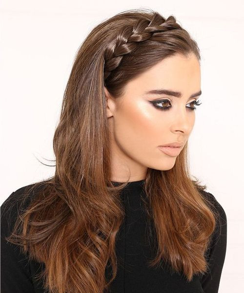 Cute Hairstyles With Headbands
 Super Cute Braided Headband Hairstyles 2017 2018 for