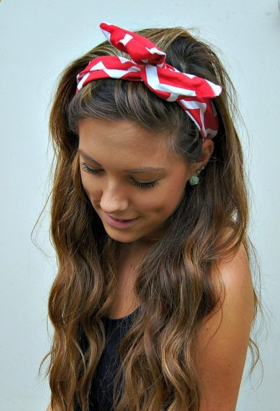 Cute Hairstyles With Headbands
 64 best bandana hairstyles images on Pinterest