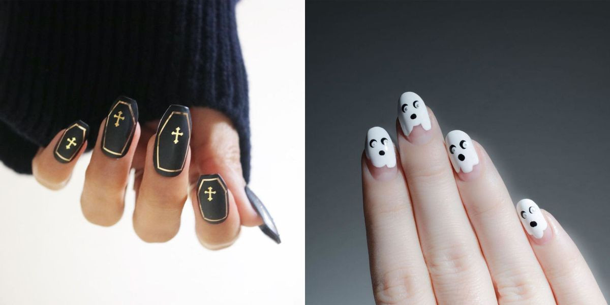 Cute Halloween Nail Ideas
 17 Halloween Nail Art Ideas for 2017 Cute Nail Designs