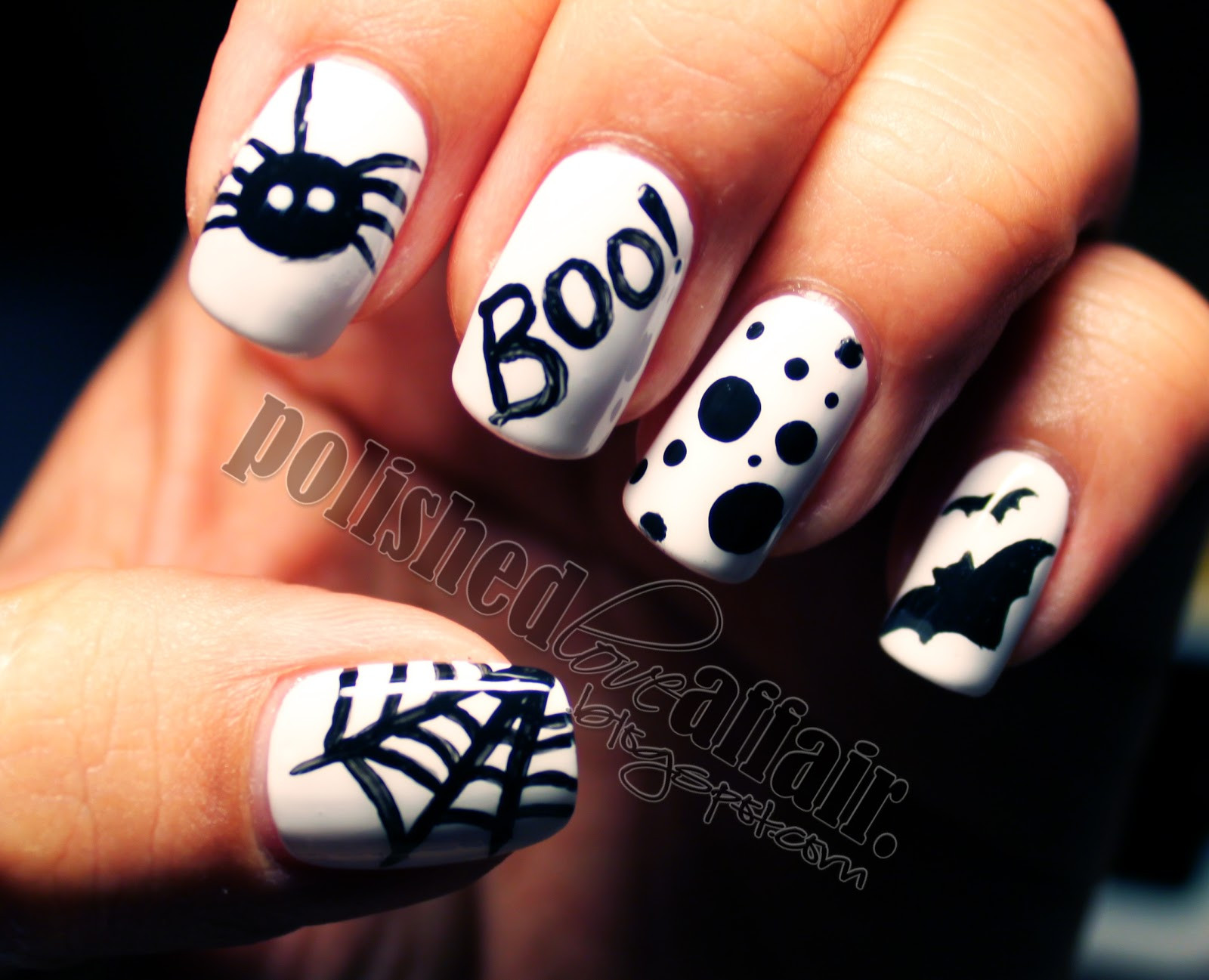 Cute Halloween Nail Ideas
 Polished Love Affair Halloween Nails