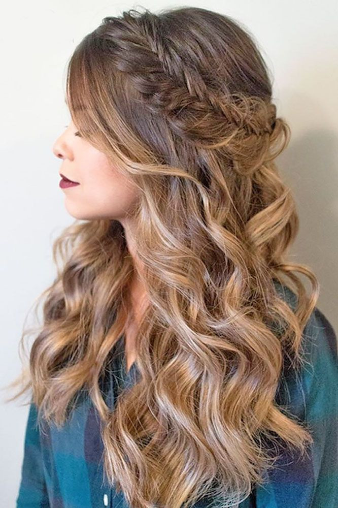 Cute Homecoming Hairstyles
 111 best Wedding hairstyles images on Pinterest
