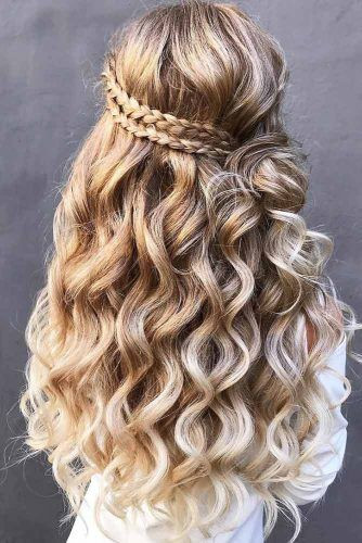 Cute Homecoming Hairstyles
 Try 42 Half Up Half Down Prom Hairstyles