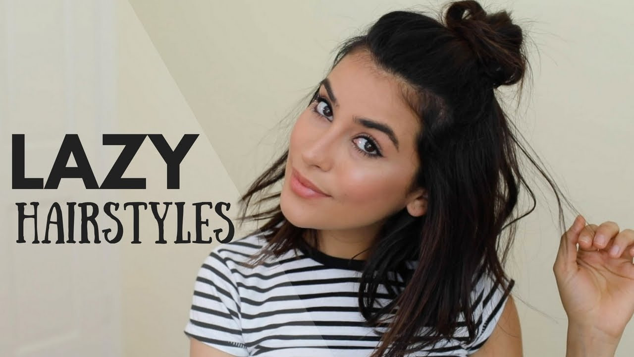Cute Lazy Hairstyles
 Cute Lazy Day Hairstyles NO HEAT