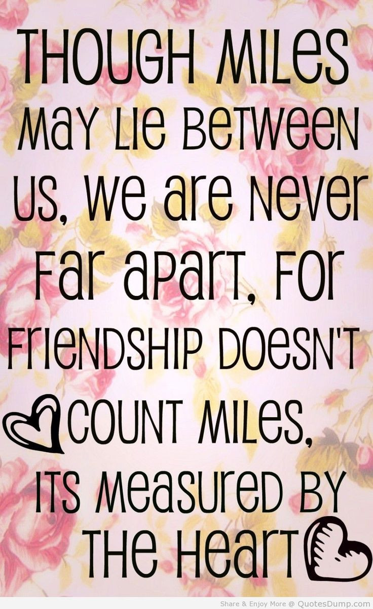 Cute Long Distance Friendship Quotes
 Top 30 Best Friend Quotes – Quotes and Humor