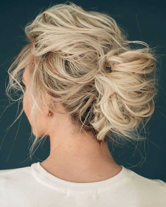 Cute Messy Bun Hairstyles
 10 Pretty Messy Updos for Long Hair Updo Hairstyles 2020