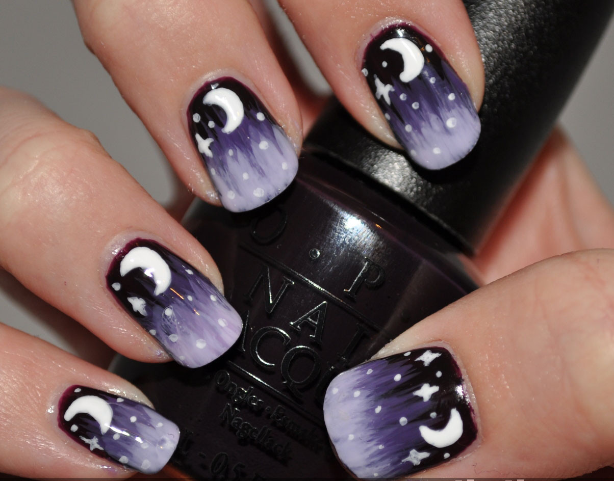 Cute Nail Art Designs
 Black Nail Arts