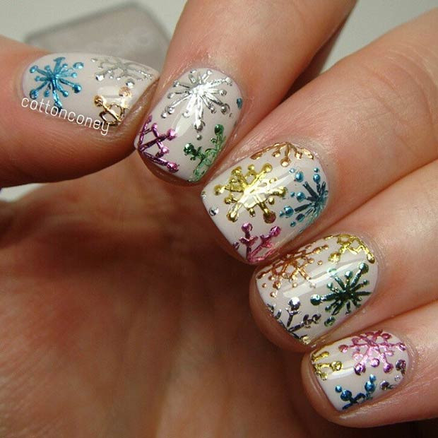 Cute Nail Ideas For Winter
 31 Cute Winter Inspired Nail Art Designs
