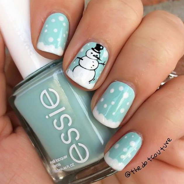 Cute Nail Ideas For Winter
 20 Wonderful Winter Nail Designs You Can Draw Inspiration