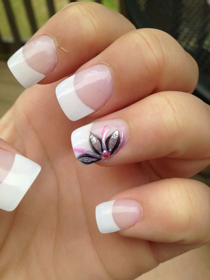 Cute Nail Styles
 32 Flower Toe Nail Designs Nail Designs
