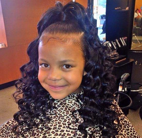 Cute Natural Hairstyles For Little Girls
 This is a really cute style for a little girl Ninie
