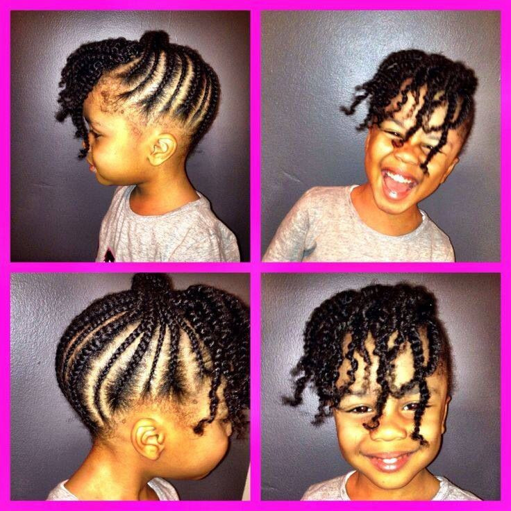 Cute Natural Hairstyles For Little Girls
 Cute natural up do style for little girl
