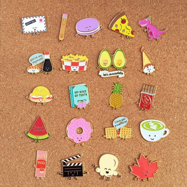 Cute Pins
 Enamel Pins by Queenie s Cards Super Cute Kawaii
