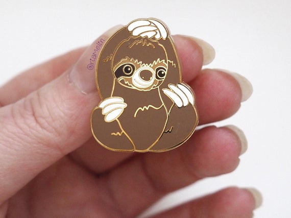 Cute Pins
 Sloth sloth pin enamel pin cute sloth cute pin lapel pin