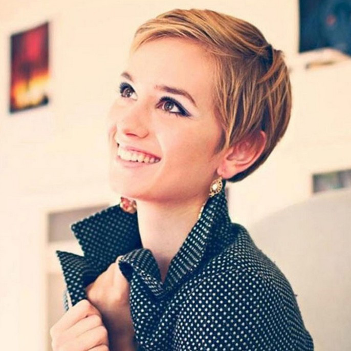 Cute Pixie Hairstyles
 21 Simple Easy Pixie Haircuts for Round Faces