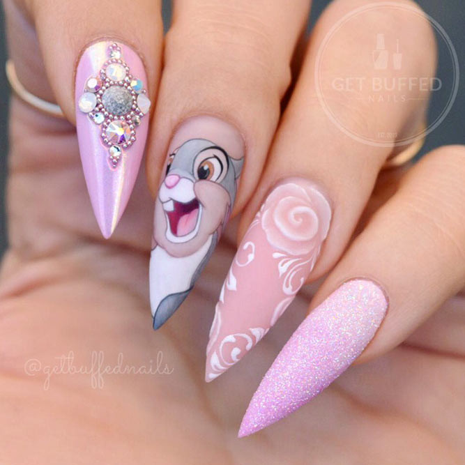 Cute Pointy Nail Designs
 Fantastic Ideas For Your Pointy Nails