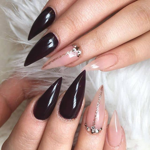 Cute Pointy Nail Designs
 30 Cute Pointy Acrylic Nails that are Fun to Wear NALOADED