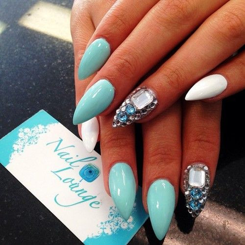 Cute Pointy Nail Designs
 25 Cute Nail Acrylic Designs Dull Pointy Stylepics