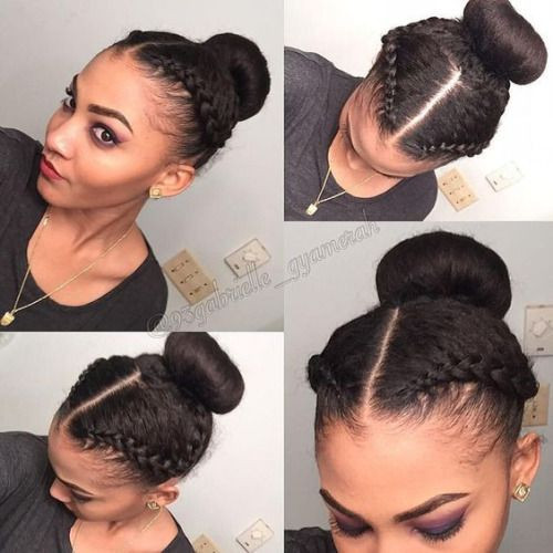 Cute Protective Hairstyles For Relaxed Hair
 Cute lil protective style