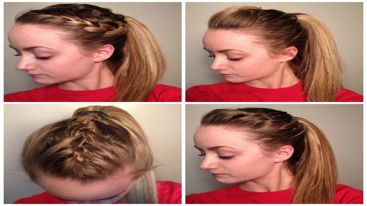 Cute Quick And Easy Hairstyles
 4 Quick Easy CUTE Sporty Hairstyles ♡