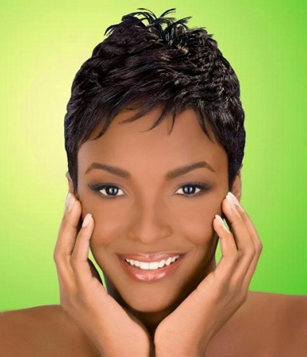 Cute Short African American Hairstyles
 Short african american hairstyles pinterest Hairstyle