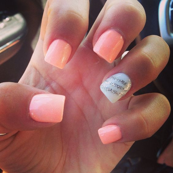 Cute Spring Nail Colors
 Coral 16 Easy Easter Nail Designs for Short Nails