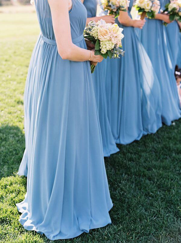 Cute Wedding Colors
 Cute Cornflower Blue and Peach Wedding Color Ideas
