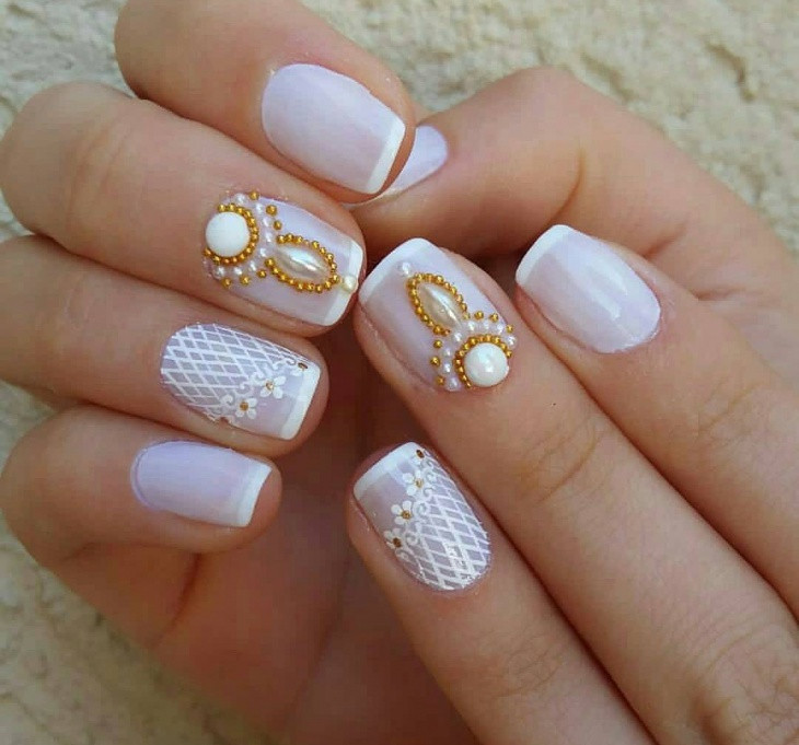 Cute Wedding Nails
 43 Gel Nail Designs Ideas