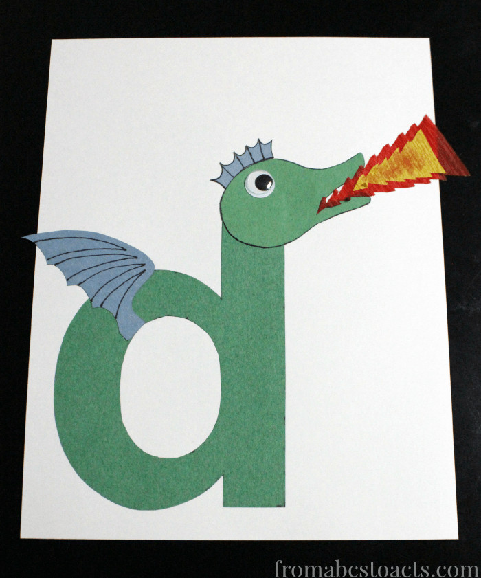D Crafts For Preschoolers
 Preschool Alphabet Book Lowercase Letter D