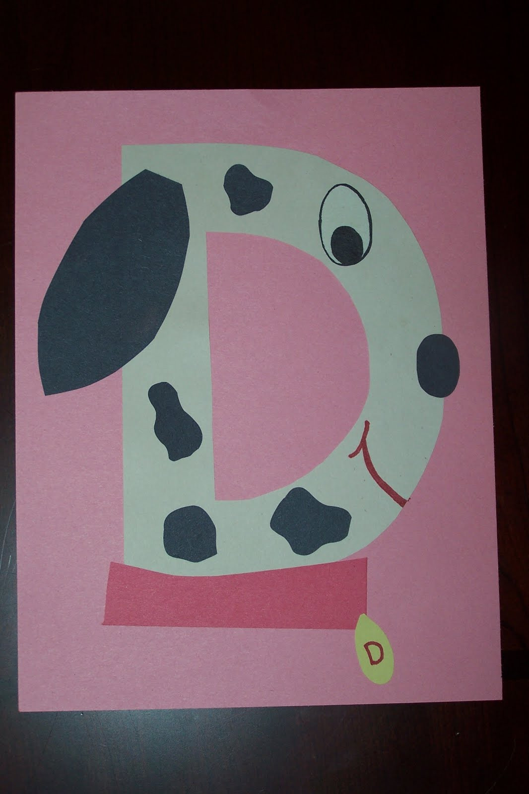 D Crafts For Preschoolers
 The Princess and the Tot Letter Crafts Uppercase