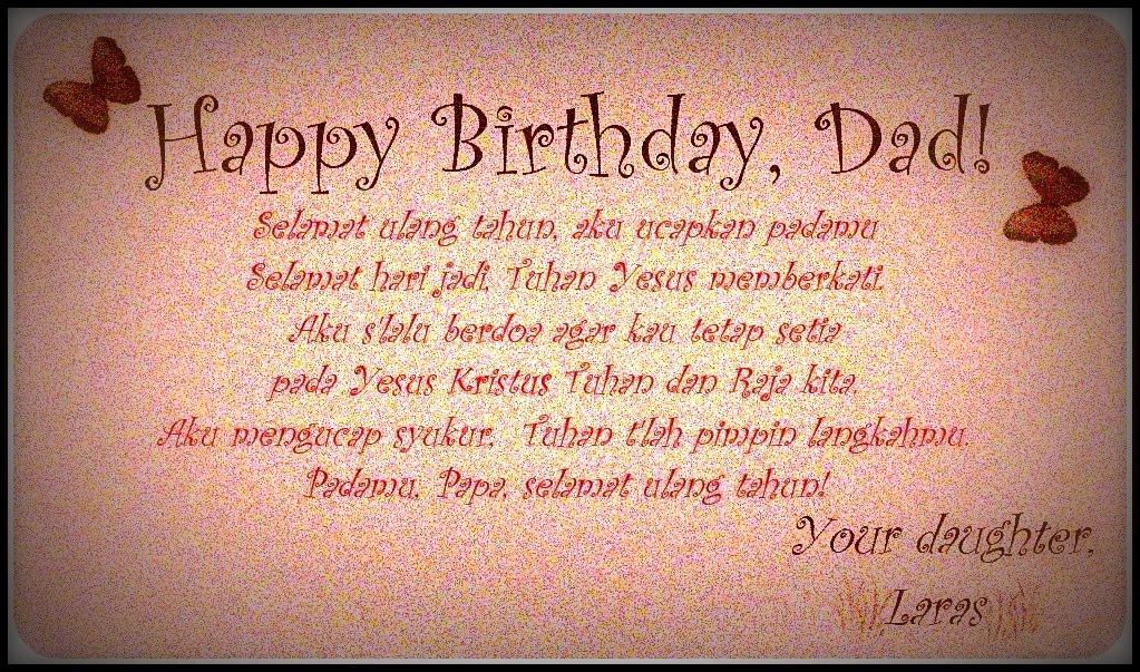Dads Birthday Quotes
 Happy Birthday Dad From Daughter Quotes QuotesGram