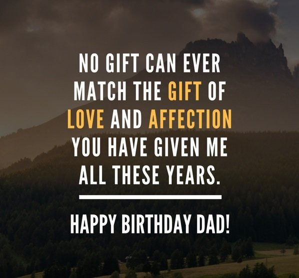 Dads Birthday Quotes
 207 Wonderful Happy Birthday Dad Quotes & Wishes BayArt