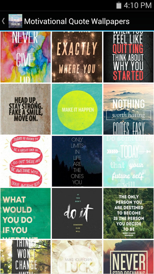 Daily Motivational Quotes App
 Top 3 Inspiring Wallpaper Quotes Applications