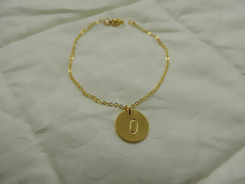 Dainty Anklet
 Personalized Anklet Gold custom name Anklet Dainty gold