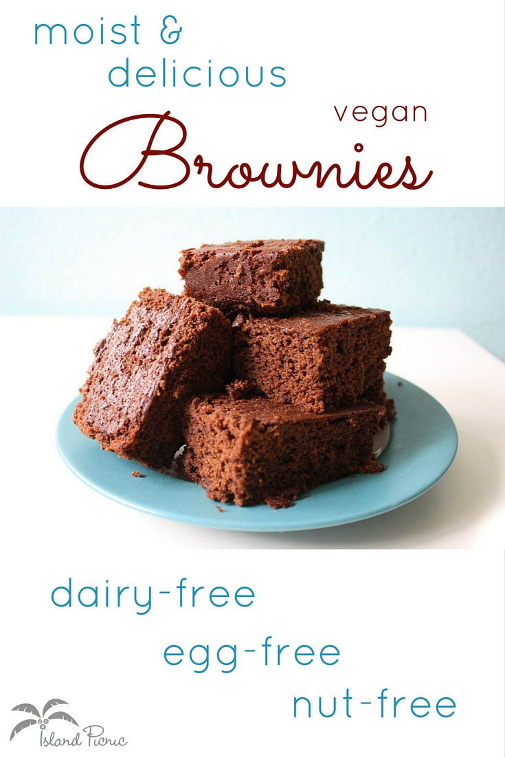 Dairy And Egg Free Desserts
 Moist & Delicious Vegan Brownies — Dairy and Egg free