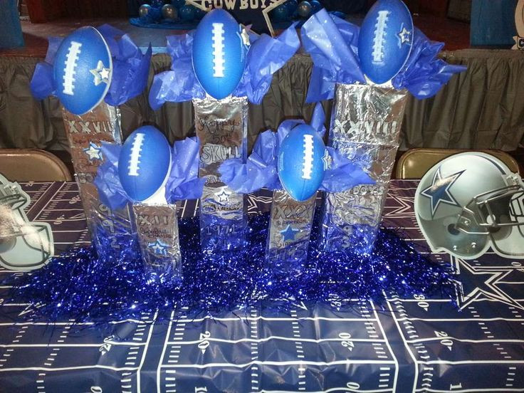 Dallas Cowboys Birthday Decorations
 Dallas Cowboys Football Birthday Party Ideas