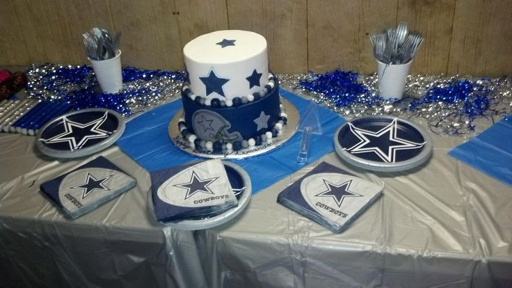 Dallas Cowboys Birthday Decorations
 Dallas cowboys theme