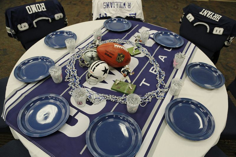 Dallas Cowboys Birthday Decorations
 Dallas Cowboys Table Decorations