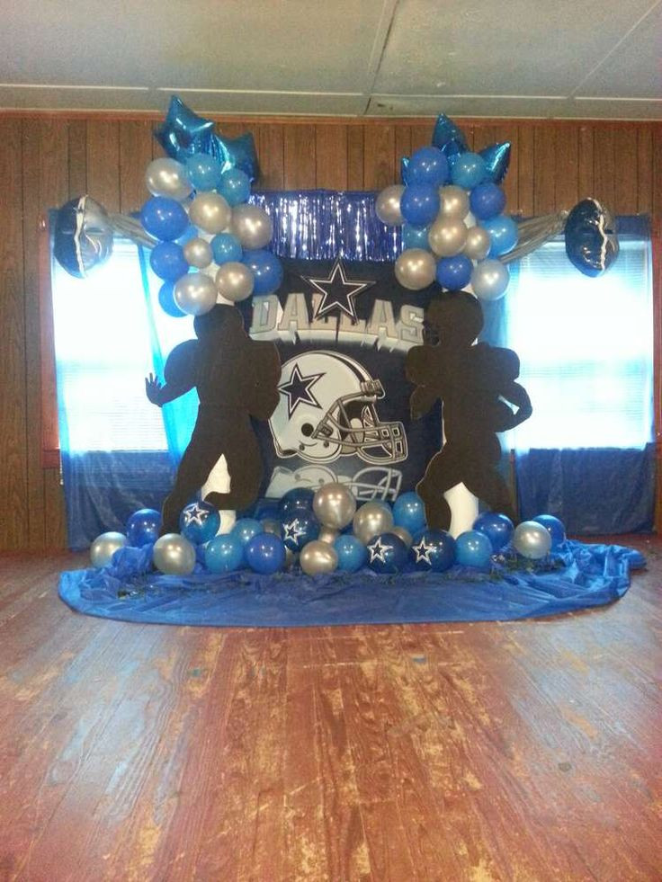 Dallas Cowboys Birthday Decorations
 Dallas Cowboys Football Birthday Party Ideas