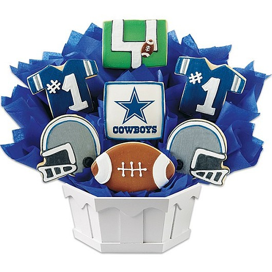 Dallas Cowboys Birthday Gift Ideas
 NFL Dallas Cowboys Cookie Bouquet