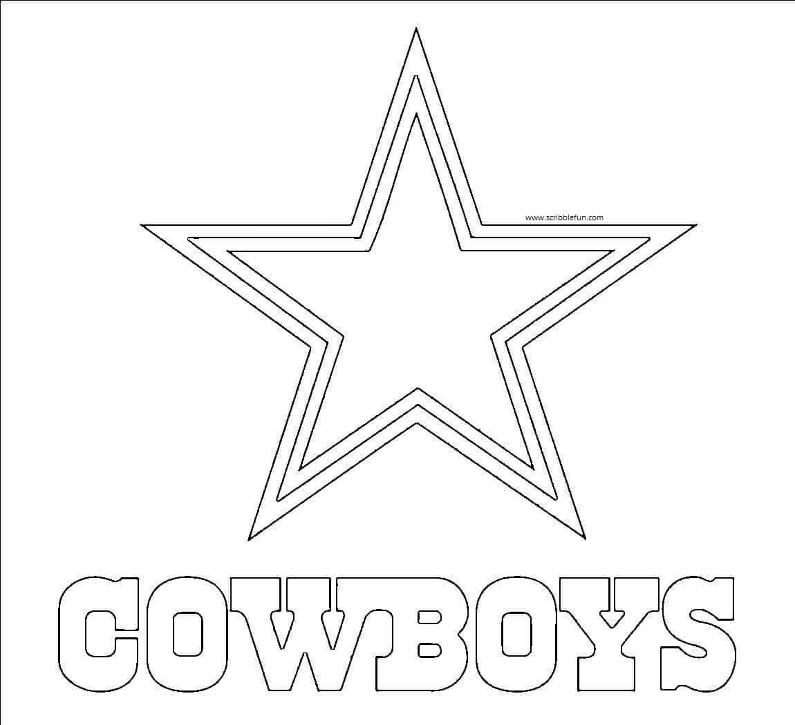 Dallas Cowboys Coloring Pages
 30 Free NFL Coloring Pages Printable
